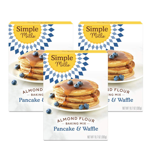 by Simple Mills Simple Mills Almond Flour Pancake Mix & Waffle Mix, Gluten Free, Made
