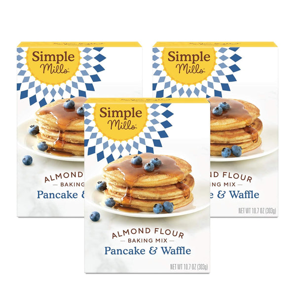 by Simple Mills Simple Mills Almond Flour Pancake Mix & Waffle Mix, Gluten Free, Made
