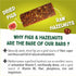 (16 1.4 OZ Happy Village Organic Fruit & Nut Bar, SWEET CHERRY | Gluten Free, No Refined Sugar, Kosher, Non-GMO, Vegan