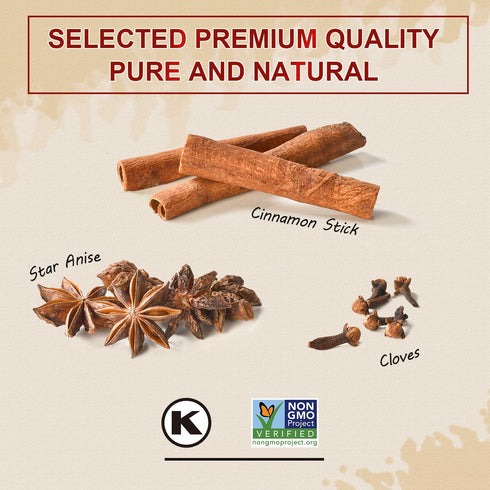 52USA 4oz Set, Set, Simmering Cinnamon Sticks, Cloves, Star Anise - Each, All Natural Spice No Preservatives, Perfect