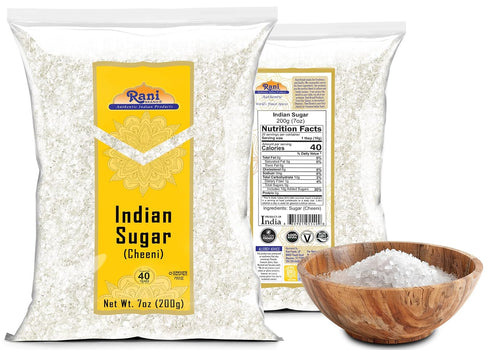 7oz (200g) Rani Indian Sugar Khand (Khandsari) ~ All Natural | Gluten Friendly | Vegan | NON-GMO | Kosher | Indian