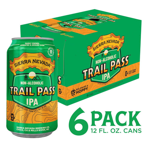 SIERRA NEVADA 6 Pack, 12 Oz , Non-Alcoholic IPA, Fl Cans