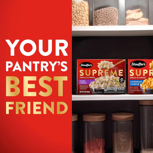 Stouffer's Supreme Shells, Three Cheese, Stovetop Mac & Cheese