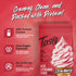 TASTI 25g 0g High-Protein Ice Cream Mix - Strawberry Flavor Low Sugar Ice Cream Powder - Made for Ninja Creami, Soft