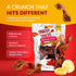 (12 Pack, Snacky Snacks - Spicy Chips Kelewele Crunch, Sweet & Spicy Plantain Chips Mini Snacks, Crispy Tropical