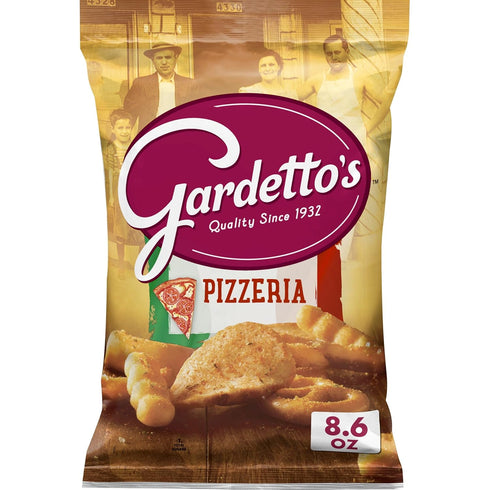 Gardetto's Snack Party Mix, Pizzeria, Savory Pub Mix Snack Bag, 8.6 oz