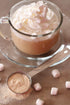 3.12 lb Ghirardelli Classic White Premium Frapp Mix, Can with Ghirardelli Stamped Barista Spoon