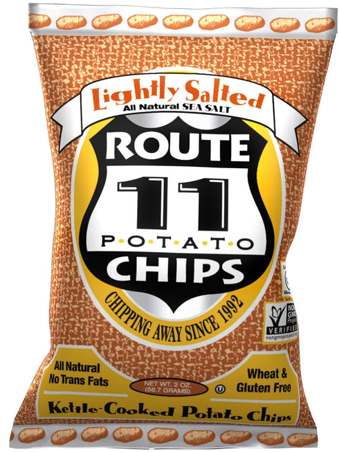 Route 11 Potato Chips : Lightly Salted (15 bags (2 oz each))