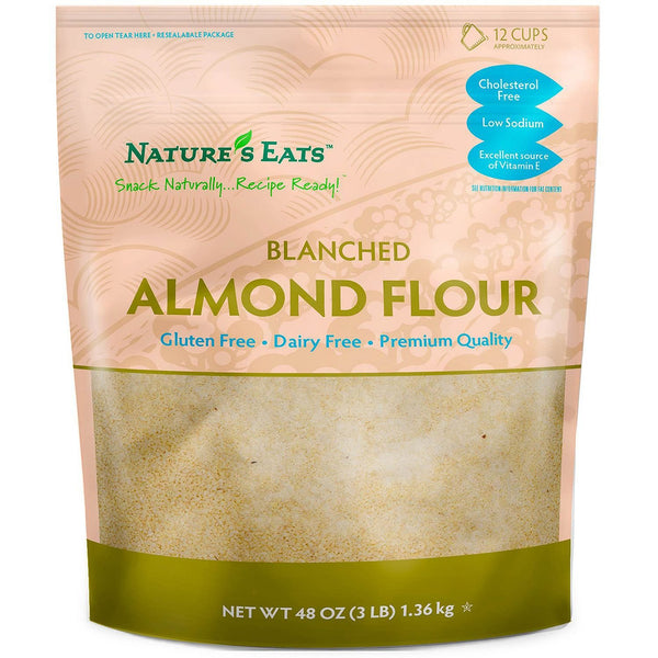 Nature's Eats Blanched Almond Flour, 48 Ounce (Packaging may vary)