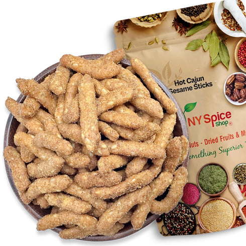 NY Spice Shop Cajun Sesame Sticks - 5 Pound Spicy Cajun Sesame