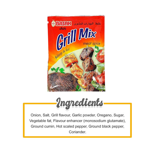 Basak 2.1 Oz (60g) (4 Pack) Grill Meat Meat Spice - Species and Condiments - Turkey