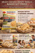 Generic 7 Pack 125 Count (43.75 oz) Multi Grain Crispy Rolls - Baked Healthy Snacks, Natural Grains, Zero