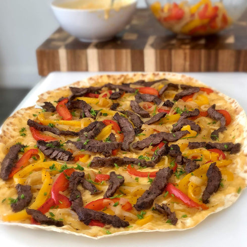 Breadmasters ARA-Z 4 Packs 4 (16 ARA-Z Lavash Flat Bread of Total) No Cholesterol, Fat Free, Vegan, Kosher