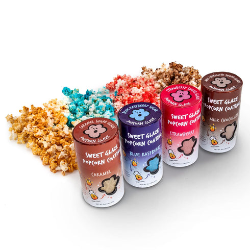 Gourmet Popcorn Topping Variety Pack - Wabash Valley Farms 4 Pack of