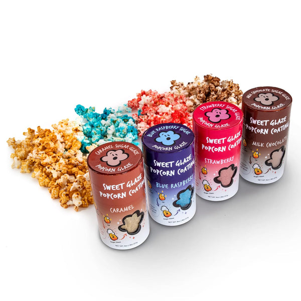 Gourmet Popcorn Topping Variety Pack - Wabash Valley Farms 4 Pack of