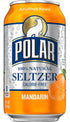 12 (Pack 12) Polar Seltzer Mandarin, Fluid Ounce