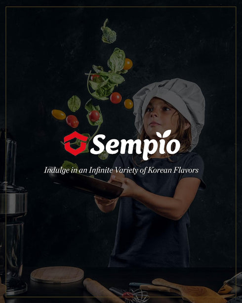SEMPIO Mild Soy Sauce for Baby Kids, 50% Less Salt, Apple & Pear Infused, 6.7 fl oz / 200ml, Vegan, Gluten-Free