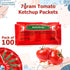 Concession Essentials Packets, 7 100/Case. (CEKetchupPacks-100CT) Choice Ketchup, Gm