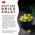 Spicy World Amla 7 Dried Fruit (Indian Gooseberry) Ounce Bag - Pure, and High Vitamin C Content