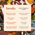 Pack 100% Slow-Simmered (6x 8.3oz) Brodo Classic Variety with Collagen & Protein, Includes Organic Chicken, Grass-Fed