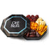 7 Oh! Nuts Dried Fruit Gift Basket Variety Tin Box - Gourmet Arrangement Platter - Healthy Food Snack Box for Birthday