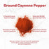 DEAL SUPPLEMENT 5 80,000 Ground Cayenne Pepper Powder, Pounds Extra Hot Heat Units Raw Spicy Red Pepper Flavor Great