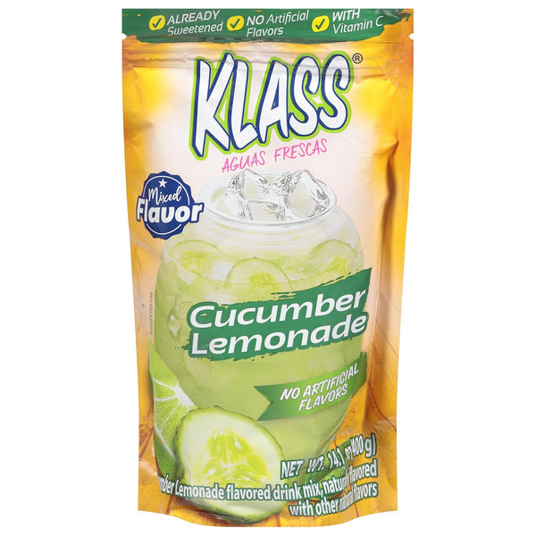 Klass Drink Mix Cucumber Limonada, Good Source of Vitamin C