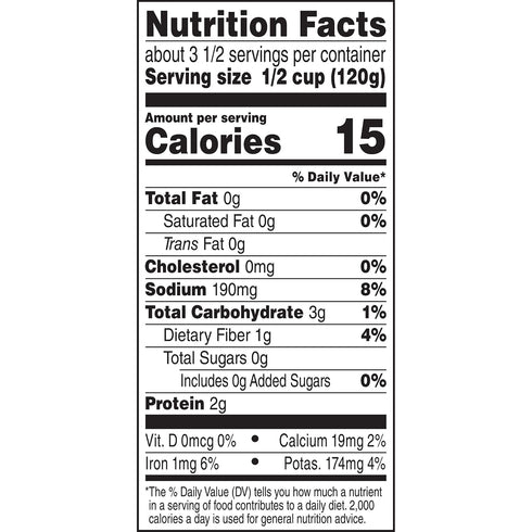 50% 14.5 Green Giant Less Sodium Cut Asparagus Spears, Ounce Can