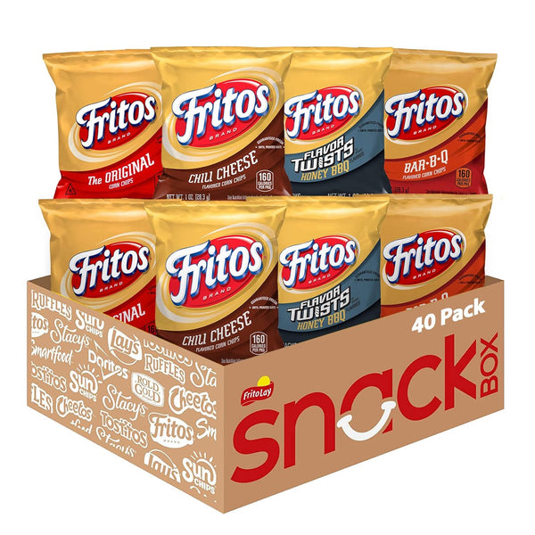 Fritos Corn Chips Variety Pack, Assortment May Vary, 1 Ounce (Pack of