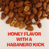 ASS KICKIN' Roasted Spicy Hot Peanuts - 4.25 oz Ultimate Spicy Gourmet Gift Peanuts (Habanero Honey)