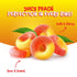 2 Gummies Gummy Peach Rings - Pound Bag - Peach Candy - Sweet and Sour Candy for Office, Snacking, Dessert Decorating