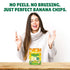 100% 2 oz (Pack 4) BranchOut Chewy Banana Slices, No Added Sugar, Fruit, Better than Freeze Dried Banana Chips, Healthy
