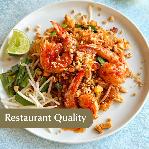 Watcharees Thai Favorites Peanut & Pad Thai Sauce Bundle | Authentic Traditional Thai Recipe | Vegan, Non-GMO