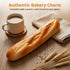 11 Inch Fake Bread,Artificial Bread Loaf Faux French Baguette Realistic Food Props for Home Kitchen Decoration Bakery
