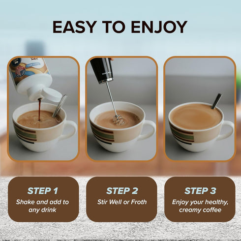 30 Collagen Creamer and Collagen and Biotin Creamer for Coffee For Skin and Hair Support, Salted Caramel, Servings