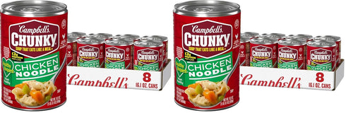 Campbell's Chunky Healthy Request Chicken Noodle Soup, 16.1 oz Can (Pack of