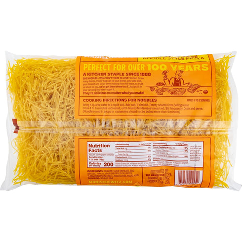 12 Oz Manischewitz Fine Yolk Free Noodles