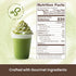 51mg Frozen (3.5 lb 30 Caf Essentials Matcha Green Tea Latte Frappe Mix No Artificial Colors, Flavors, or Sweeteners
