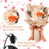 Jtoder Forever Flowers for Delivery, Preserved Flower Bouquets, Long Lasting Pink Roses, Gifts Bouquet for Mother Wife