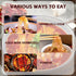 Pot,((8.46oz /240g)), 3-Min (240g 2 Packs) Chinese Glass Noodles,Chewy Sweet Potato Wide Noodles for Hot No Soak