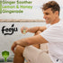 15 60ml Immunity Pcs Lemon & Ginger Shots with Honey - Hand-squeezed Shots for Digestion and Energy Boost No Allergens