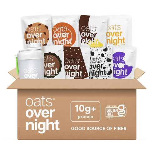 Oats Overnight Dessert Variety Pack - High Protein, High Fiber Breakfast Protein