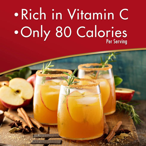 Alpine 0.74 Oz (Pack 120) Original Spiced Apple Cider Instant Drink Mix, Rich in Vitamin C and Low Calorie, Pouch