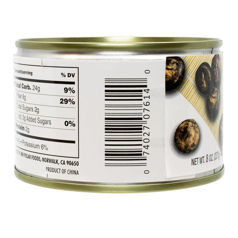 8 (Pack 12 MW Polar Canned Vegetables Water Chestnuts, Diced, Ounce
