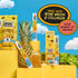 (12 Count) Juicy Pineapple Pork Meat Sticks Carton Pasture-Raised Pineapple Pork Sticks, Grass-Fed Collagen Infused