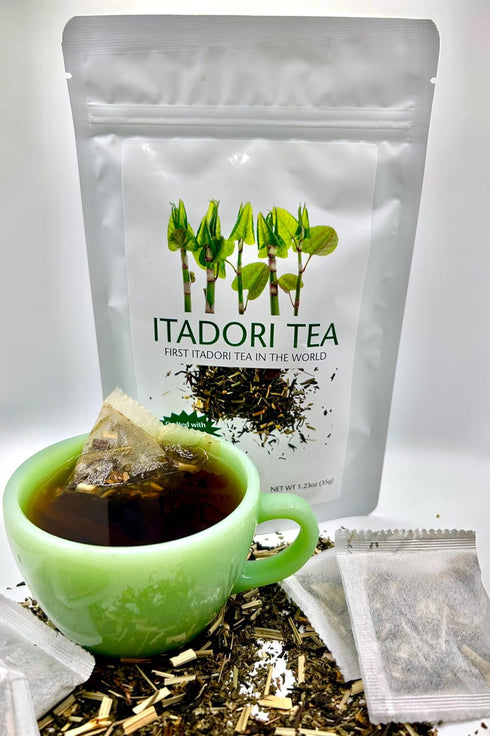 Itadori Tea Immune 14 - Organic Black Tea With Japanese Knotweed For Resveratrol & Support, Antioxidant-Rich