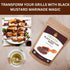 SPICY ORGANIC Indian Black Mustard Seeds, 4 oz, Whole Pure Natural Dried Mustard Seed for Cooking & Seasoning