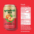12 Oz Pack 12 49 Spindrift Brewed Iced Tea, Peach Green Tea, Made with Real Squeezed Fruit, No Carbonation, Fl Cans