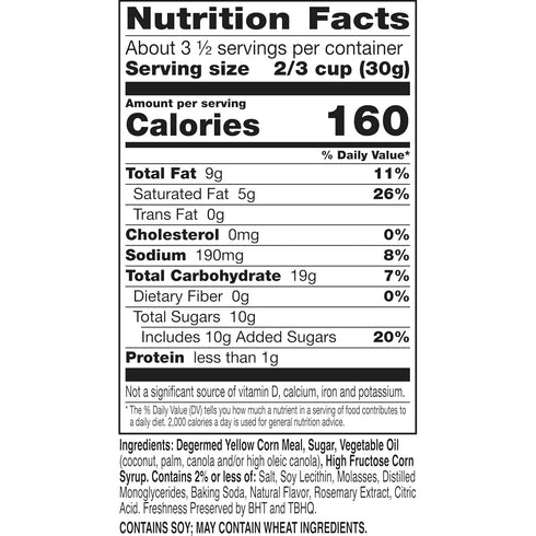 Bugles 3.5 Oz (Pack 7) Corn Snacks, Caramel
