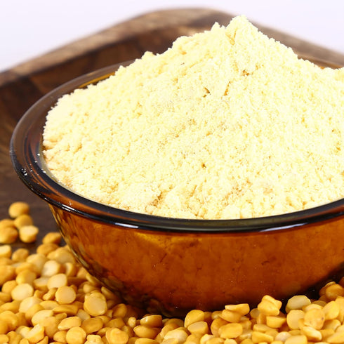 Asian Kitchen 4lb (64oz) Chana Besan - Chickpeas Flour, Gram ~ All Natural | Vegan | Gluten Friendly | NON-GMO | Indian